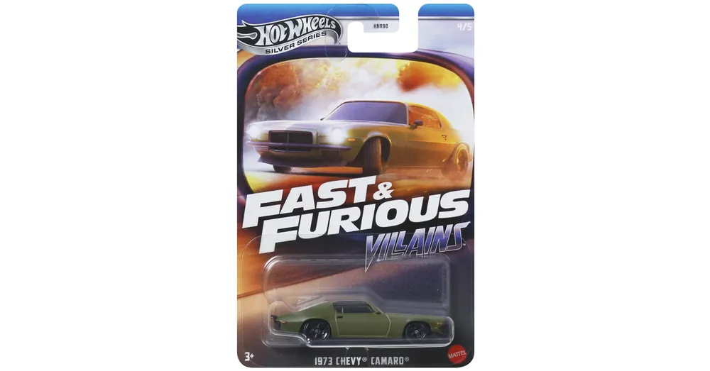 Hot Wheels Halálos iramban 1973 Chevy Camaro kisautó 1/64 – Mattel Gyors szállítás
