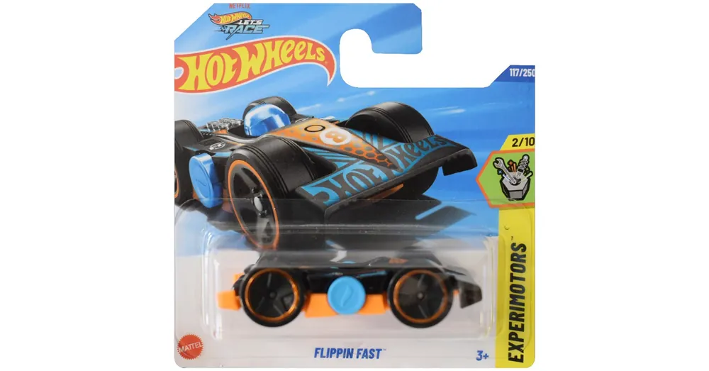 Nézd meg most Hot Wheels Flippin Fast narancssárga-fekete kisautó 1/64 – Mattel
