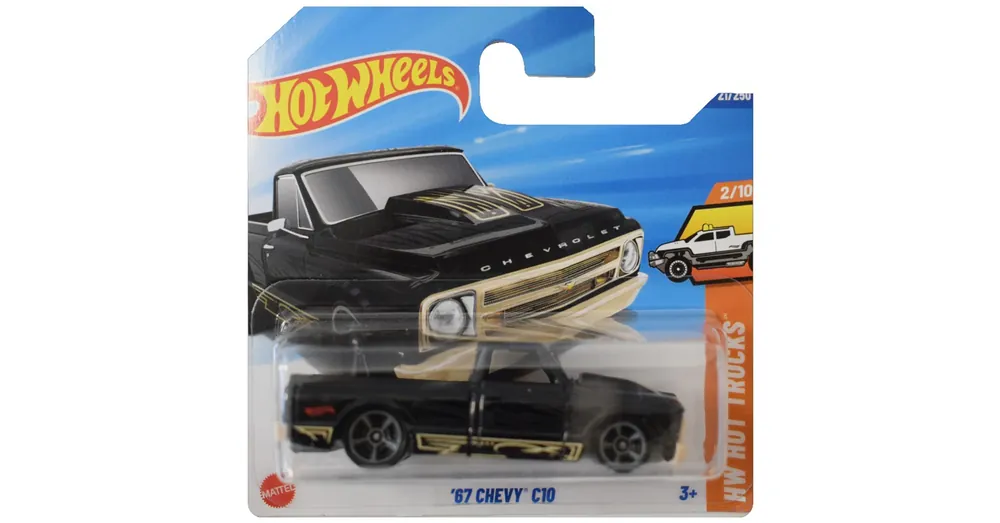 Hot Wheels ’67 Chevy C10 fekete kisautó 1/64 – Mattel Olcsóbb