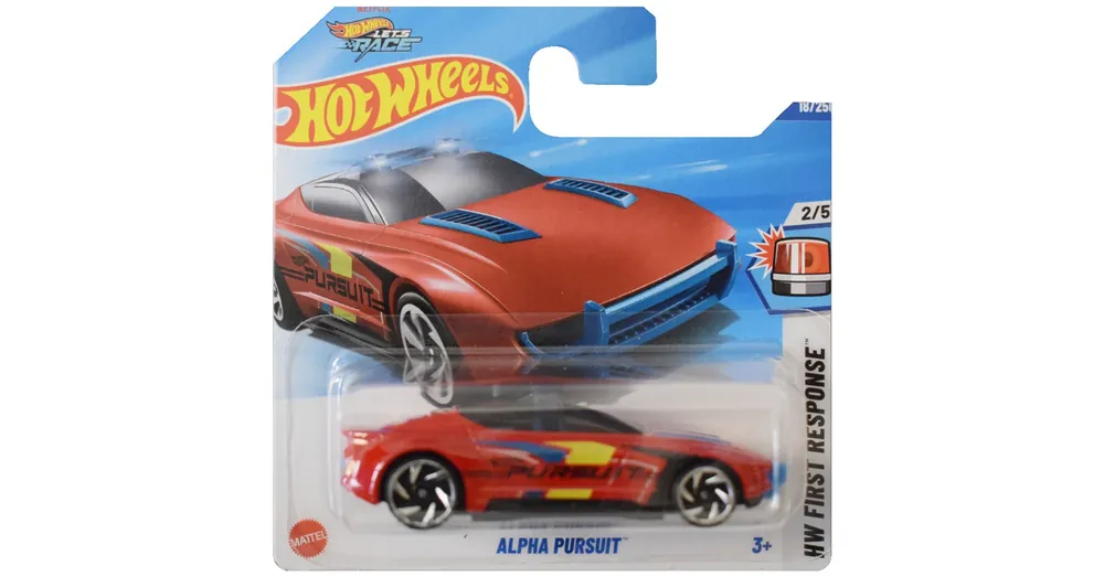 Hot Wheels Alpha Pursuit kisautó 1/64 – Mattel Újdonság
