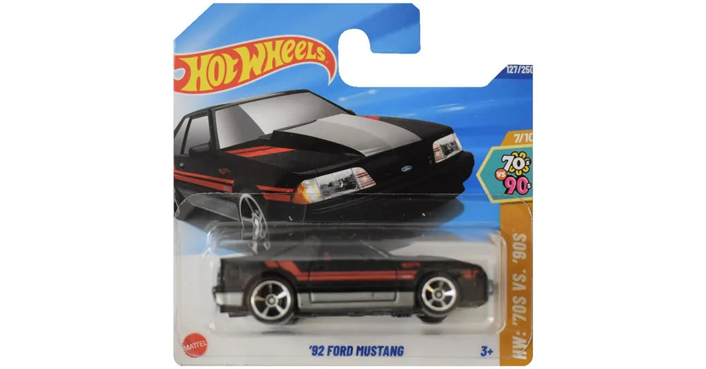 Gyors kiszállítás Hot Wheels ’92 Ford Mustang kisautó 1/64 – Mattel