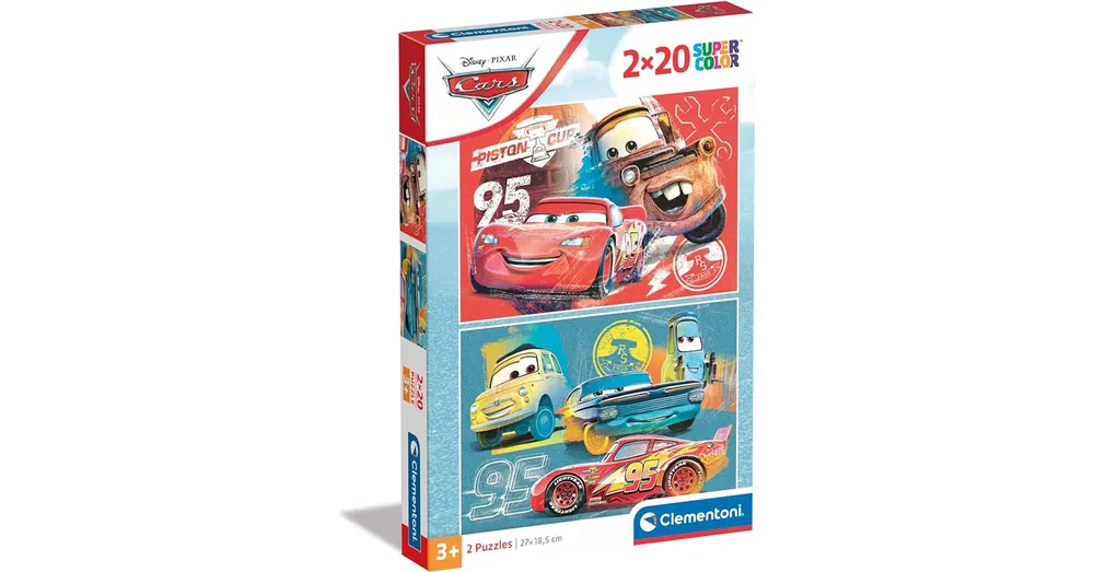 Biztonságos fizetés Verdák 2×20 db-os Supercolor puzzle – Clementoni