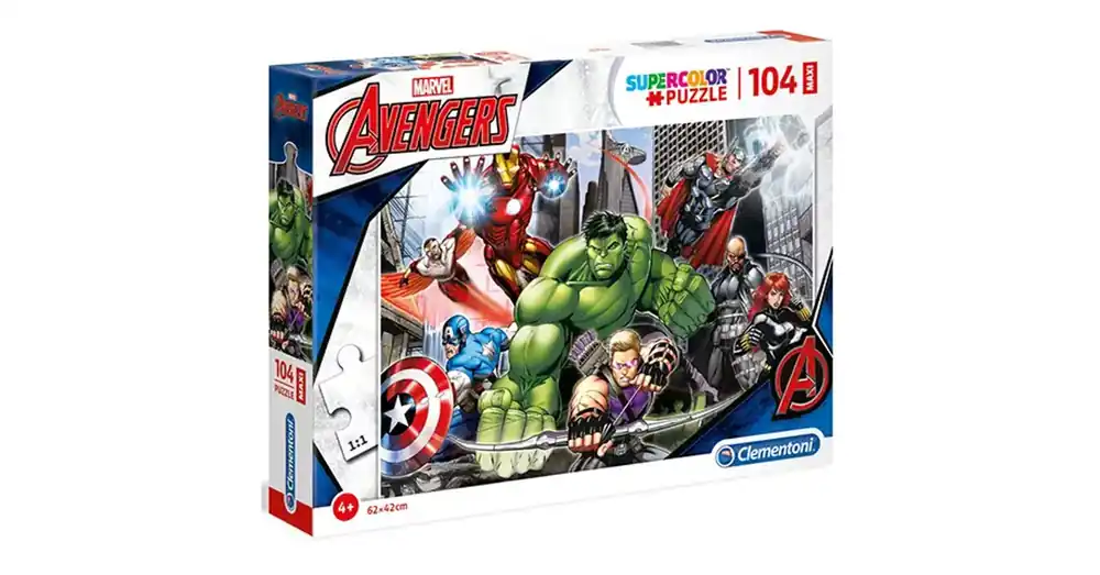 Alacsony ár Marvel Bosszúállók 104 db-os Maxi Puzzle – Clementoni