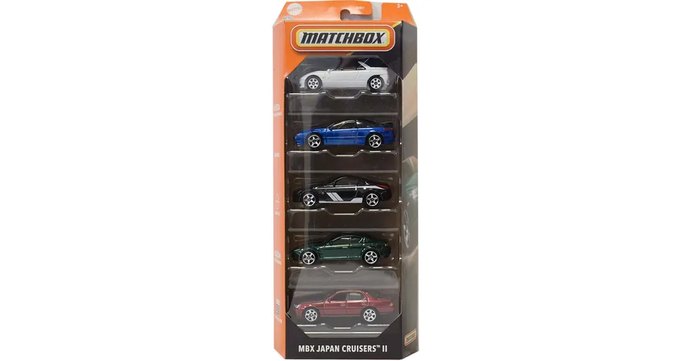 Újdonság Matchbox Japan Cruisers kisautók 5 db-os szett – Mattel