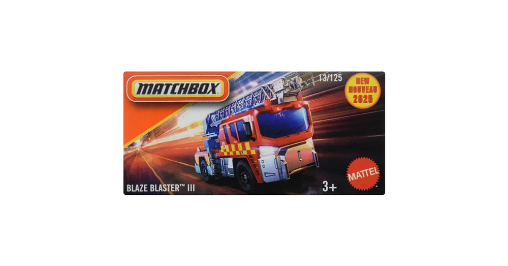 Szuper ajánlat Matchbox Papírdobozos Blaze Blaster III tűzoltóautó 1/64 – Mattel
