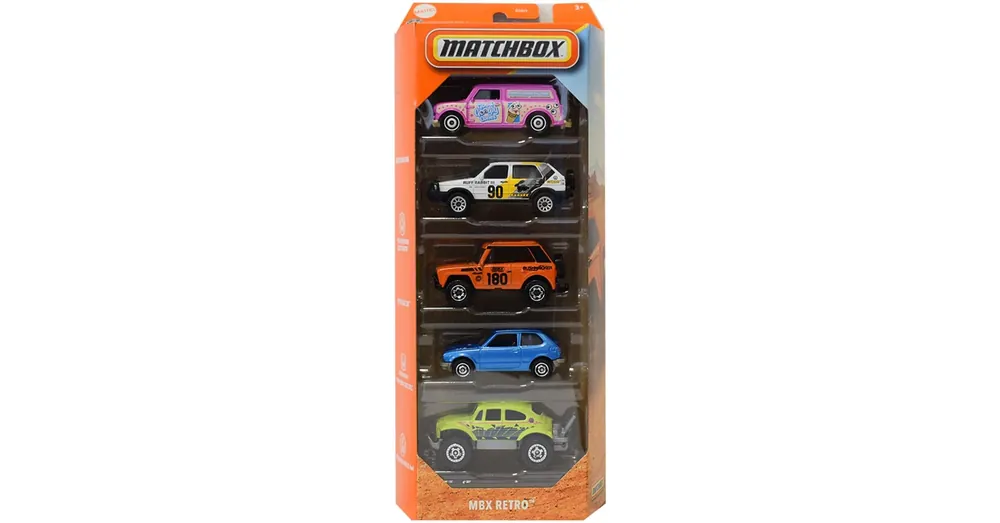 Matchbox MBX Retro járművek 5 db-os szett – Mattel Exkluzív ajánlat