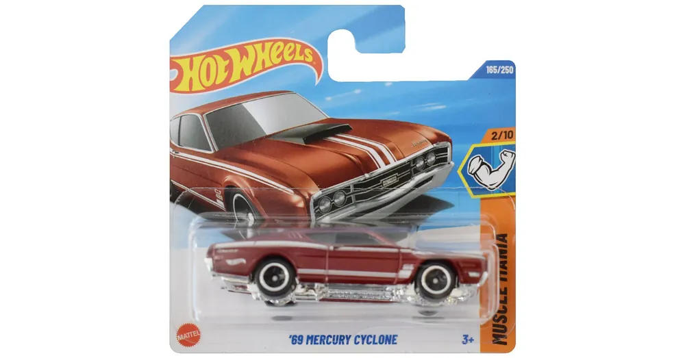 Azonnal elérhető Hot Wheels ’69 Mercury Cyclone barna kisautó 1/64 – Mattel