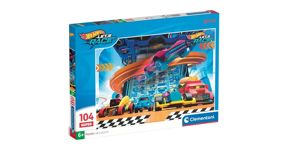 Hotwheels 104 db-os super puzzle – Clementoni Rendeld meg most