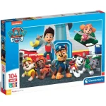 Vásárlói kedvenc Mancs őrjárat bevetésre készen 104 db-os maxi supercolor puzzle – Clementoni