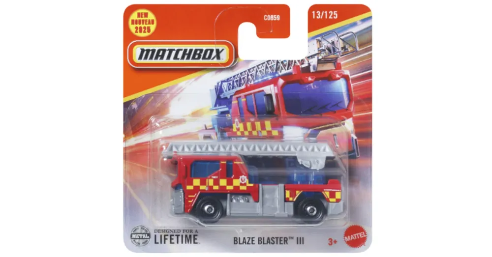 Azonnal elérhető Matchbox Blaze Blaster III tűzoltóautó 1/64 – Mattel