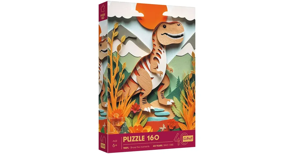 Dínók birodalma T-Rex kalandjai 160 db-os puzzle – Trefl Vásárlói kedvenc