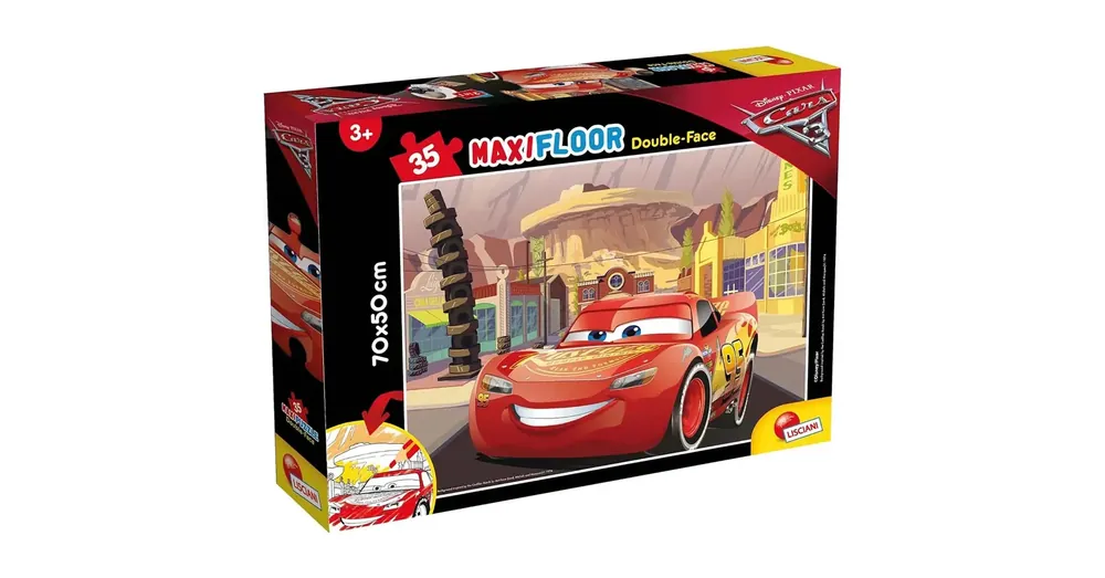 Verdák 2 az 1-ben maxi 35 db-os puzzle és színező 70×50 cm – Lisciani Végkiárusítás