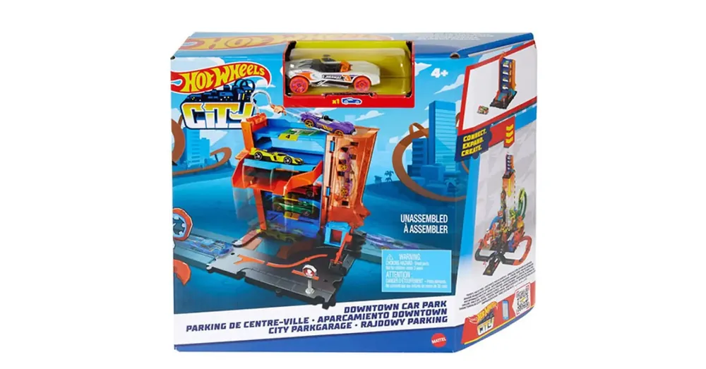 Hot Wheels City Belvárosi Parkoló pálya szett – Mattel Árcsökkenés