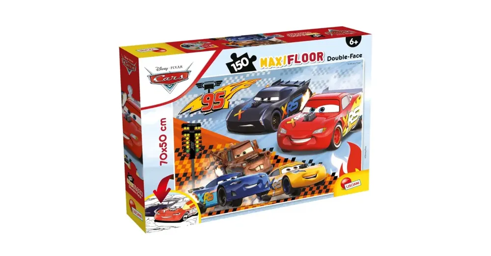 Verdák 3 2 az 1-ben 150 db-os puzzle és színező 70×50 cm – Lisciani Gyors szállítás