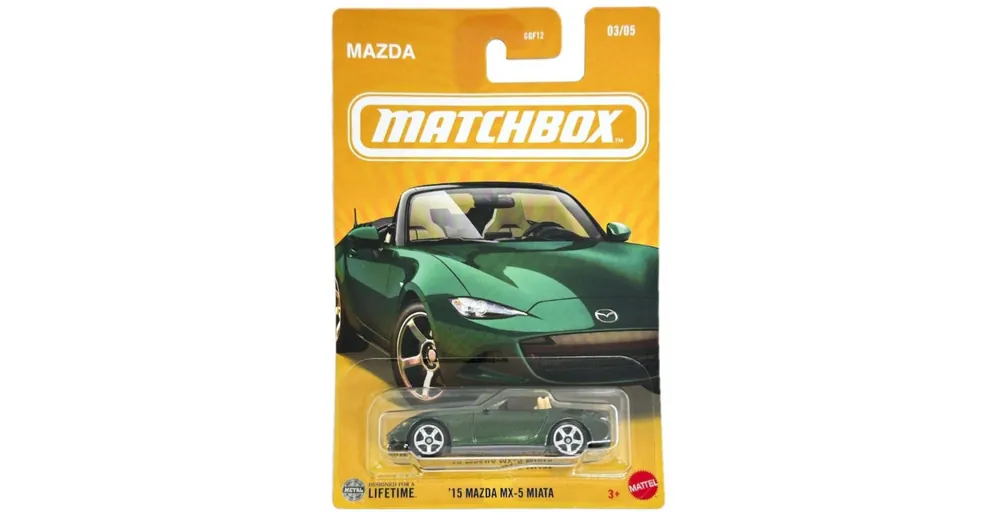 Matchbox Ikonikus 2015 Mazda MX-5 Miata kisautó 1/64 – Mattel Nézd meg most