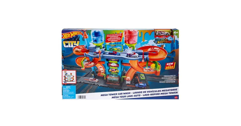 Hot Wheels – Mega Autómosó szett 2022 – Mattel Olcsó