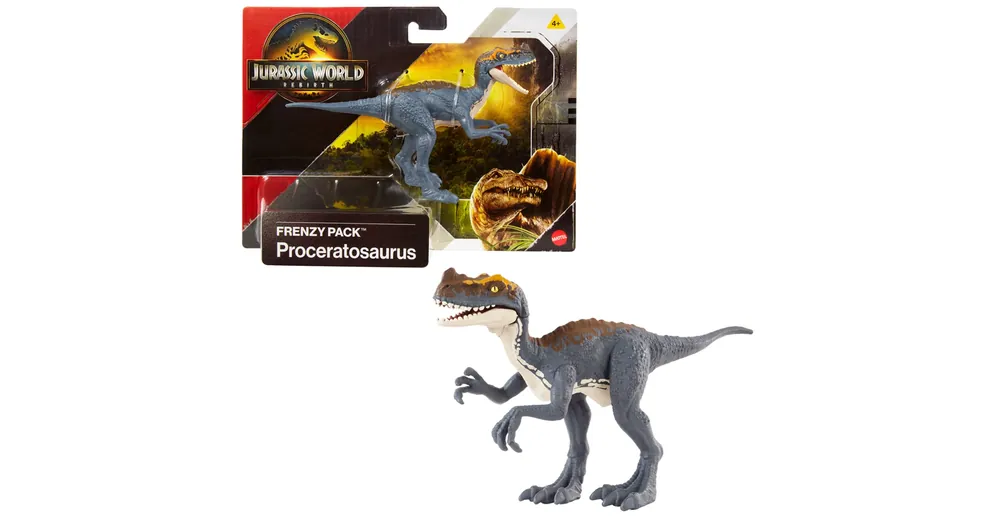 Gyors kiszállítás Jurassic World Újjászületés Frenzy pack Proceraosaurus dinoszaurusz figura – Mattel