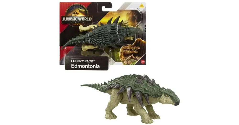 Bestseller Jurassic World Újjászületés Frenzy pack Edmontonia dinoszaurusz figura – Mattel