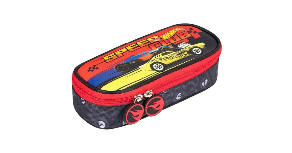 Hot Wheels ovális tolltartó 23×9,5×6 cm Expressz szállítás