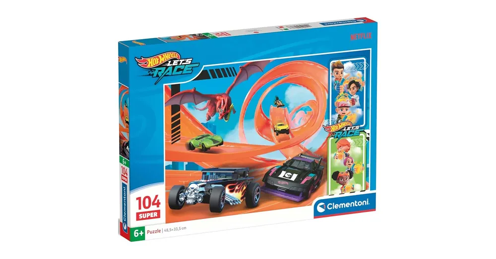 Hot Wheels 104 db-os super puzzle – Clementoni Olcsóbb