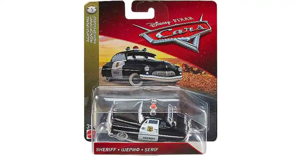 Verdák Sheriff kisautó 1/55 – Mattel Gyors kiszállítás