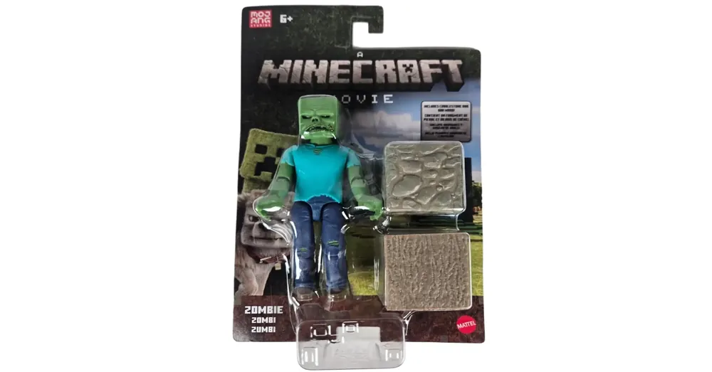 Korlátozott ajánlat Minecraft Egy Minecraft film Zombi karakter figura szett – Mattel