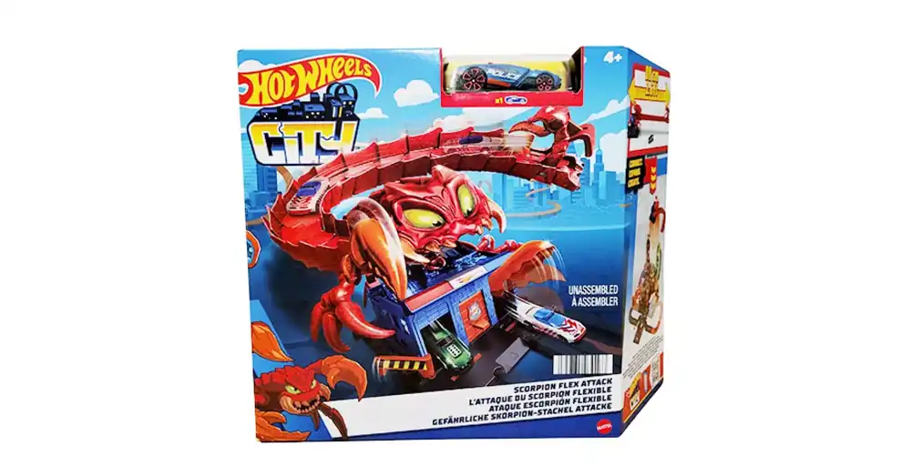 Hot Wheels City Scorpion Flex Attack pályaszett – Mattel Árengedmény