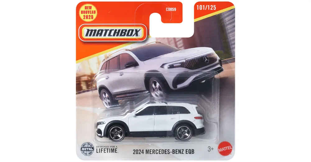 Árengedmény Matchbox 2024 Mercedes-Benz EQB kisautó 1/64 – Mattel