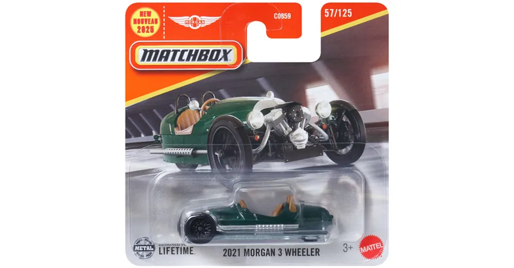 Utolsó esély Matchbox 2021 Morgan 3 Wheeler kisautó 1/64 – Mattel