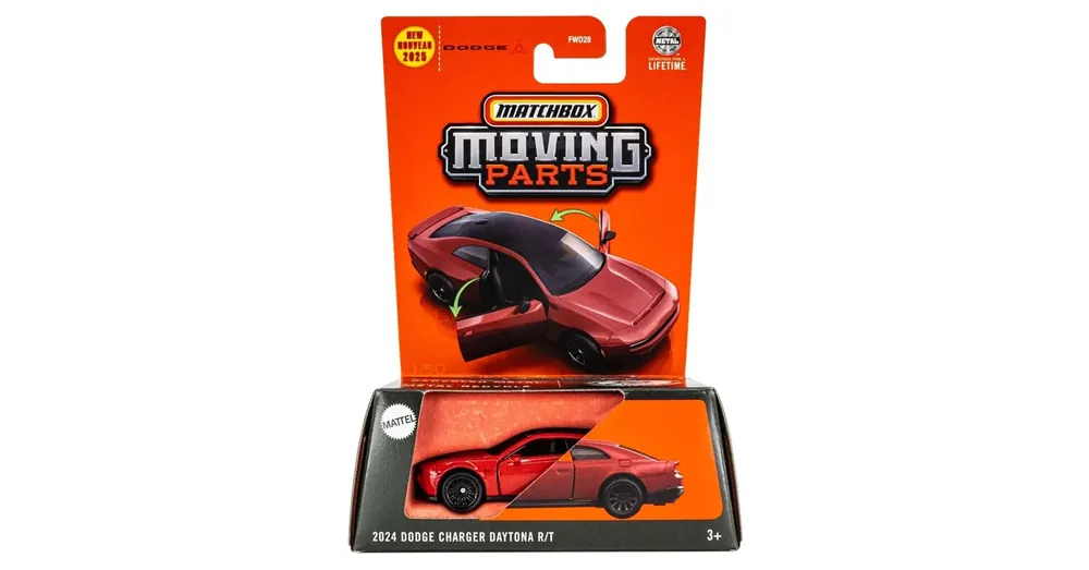 Kedvezményes ár Matchbox Moving Parts – 2024 Dodge Charger Daytona R/T nyitható kisautó 1/64 – Mattel