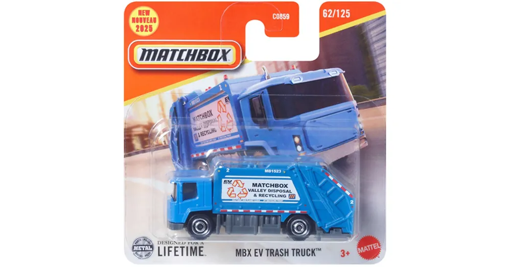 Különleges ajánlat Matchbox MBX EV Trash Truck kisautó 1/64 – Mattel