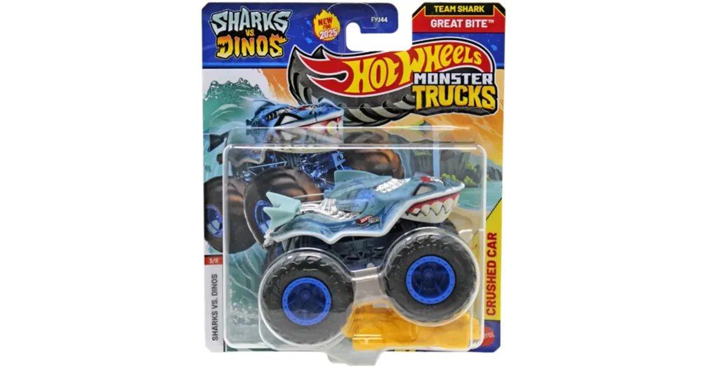 Hot Wheels Monster Trucks Great Bite kisautó 1/64 – Mattel Csak ma