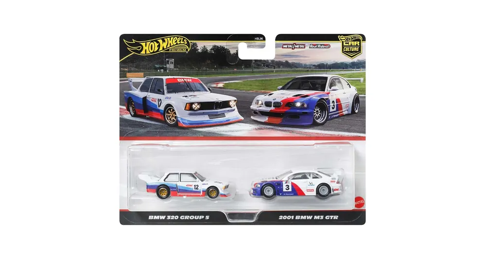 Hot Wheels Deluxe kisautó 2 db-os csomag BMW – Mattel Ajánlat