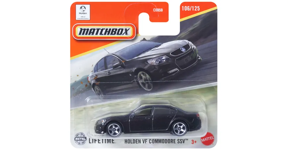 Matchbox Holden VF Commodore SSV kisautó 1/64 – Mattel Gyors kiszállítás
