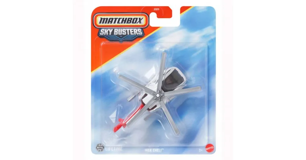 Matchbox Sky Busters MBX Eheli helikopter modell 1/64 – Mattel Azonnal elérhető