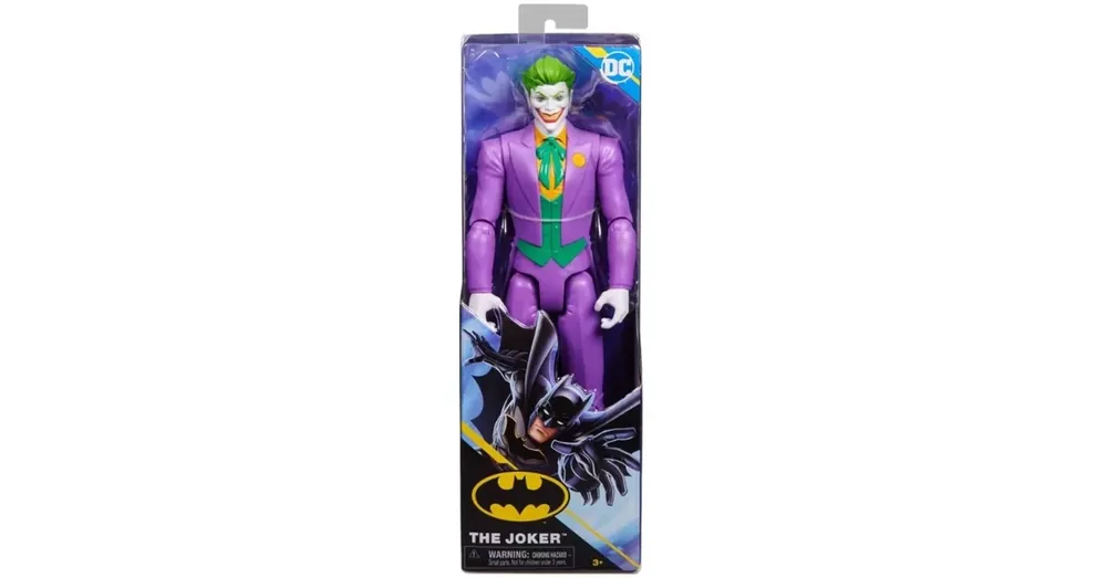 DC Comics Batman Joker 30 cm-es akciófigura lila öltönyben – Spin Master Biztonságos fizetés