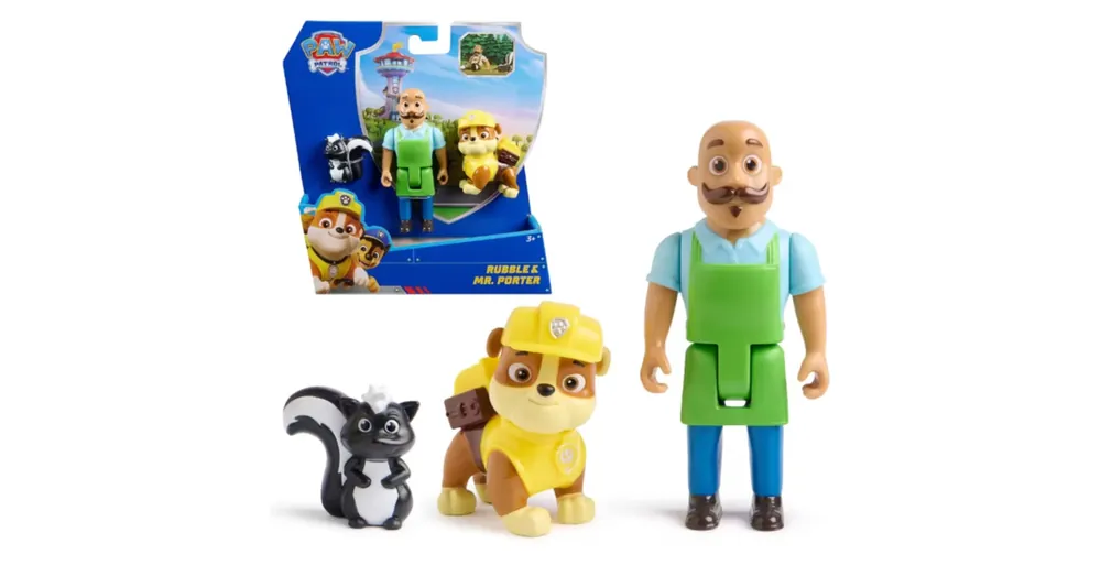 Mancs őrjárat Story Rubble és Mr. Porter figura szett – Spin Master Prémium