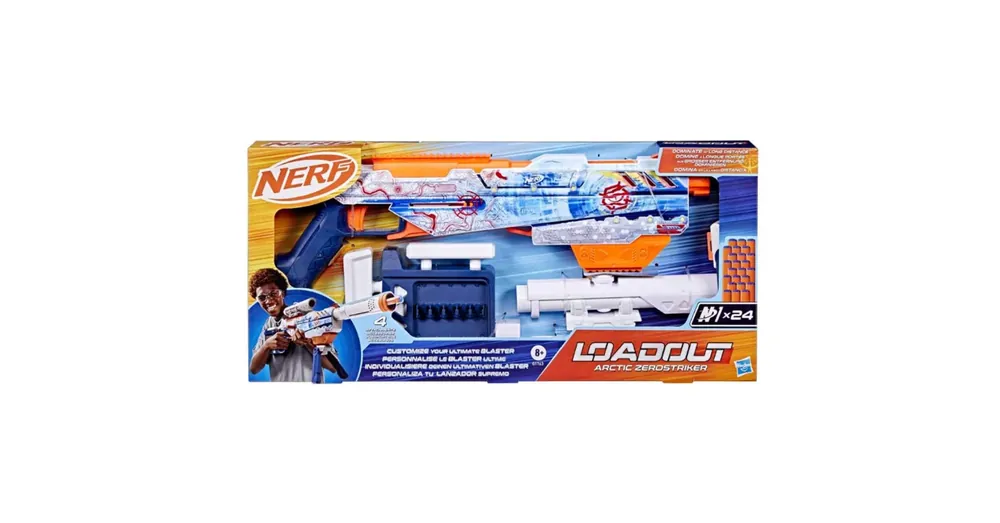 Nerf Loadout Arctic Zerostriker szivacslövő fegyver – Hasbro Legnépszerűbb