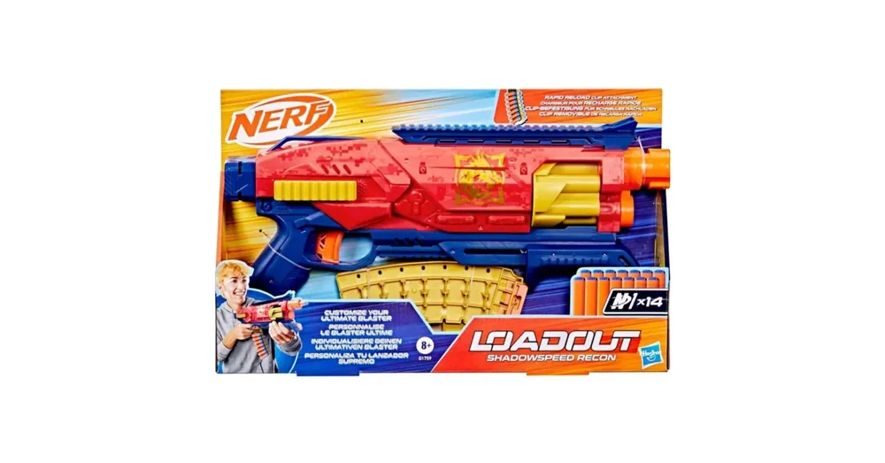 Különleges ajánlat Nerf Loadout Shadowspeed Recon szivacslövő fegyver – Hasbro
