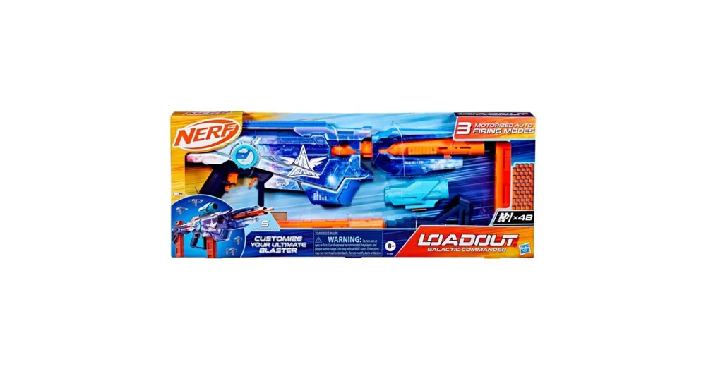 Ne maradj le Nerf Loadout Galactic Commander szivacslövő fegyver – Hasbro