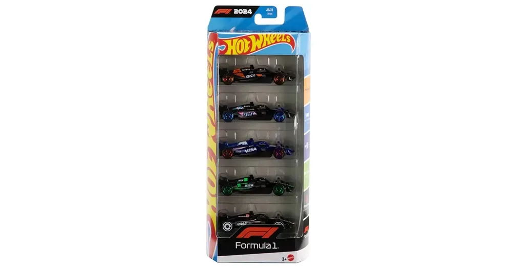 Kiárusítás Hot Wheels Formula 1 5 db-os kisautó szett 1/64 – Mattel