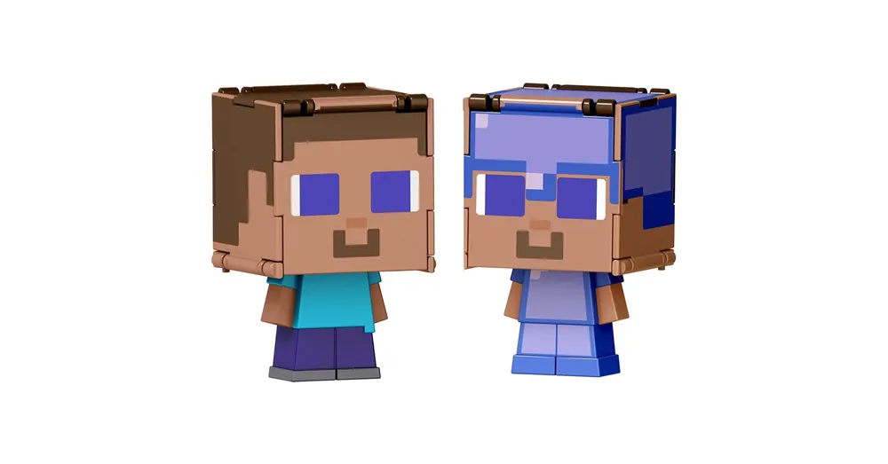 Exkluzív ajánlat Minecraft Flippin Figs Steve átalakítható figura – Mattel