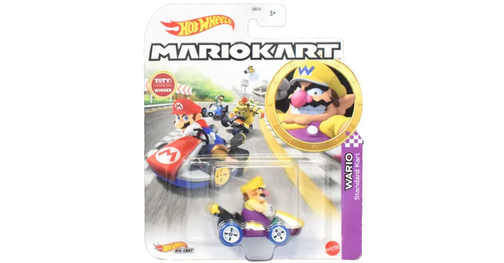 Vásárlói kedvenc Hot Wheels – Mariokart Wario kisautó 1/64 – Mattel