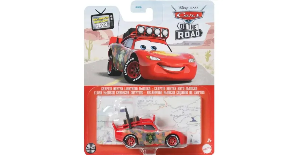Kiárusítás Verdák Cryptid Buster Villám McQueen karakter kisautó 1/55 – Mattel