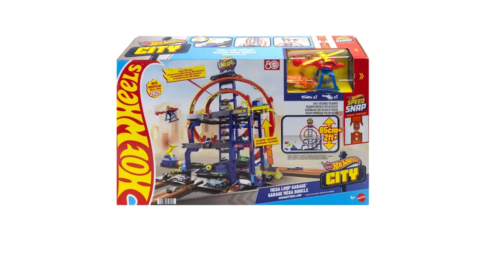 Hot Wheels City Mega Garázs – Mattel Szuper akció