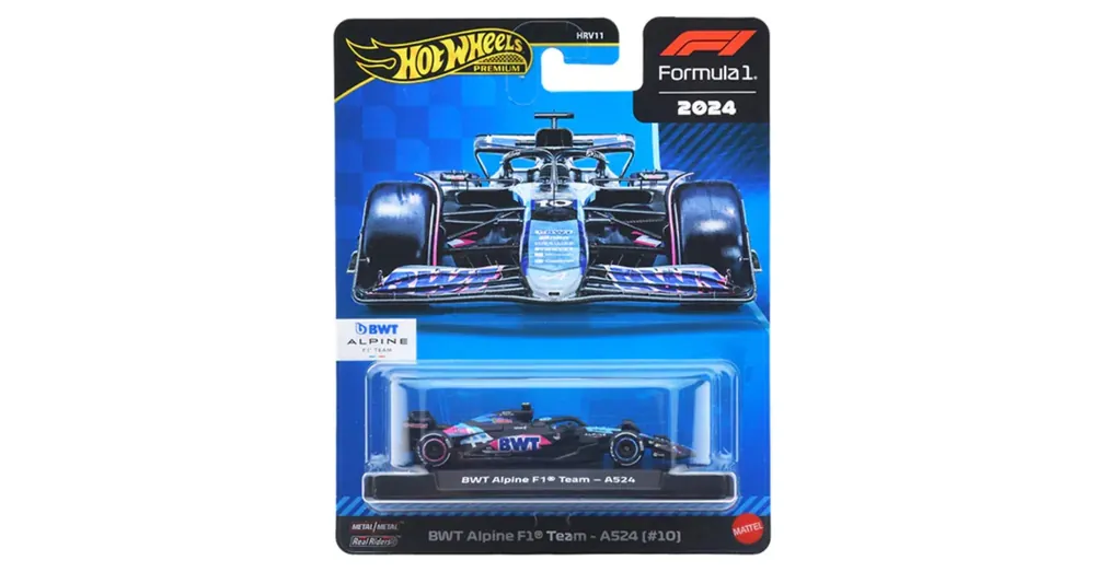 Biztonságos fizetés Hot Wheels Formula 1 BWT Alpine A524 ( 10) kisautó 1/64 – Mattel