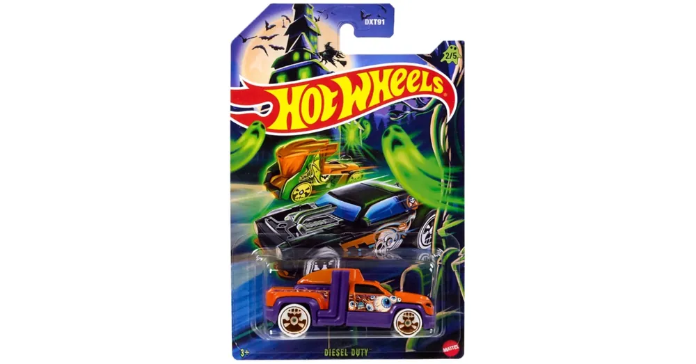 Árengedmény Hot Wheels Halloween Diesel Duty kisautó 1/64 – Mattel