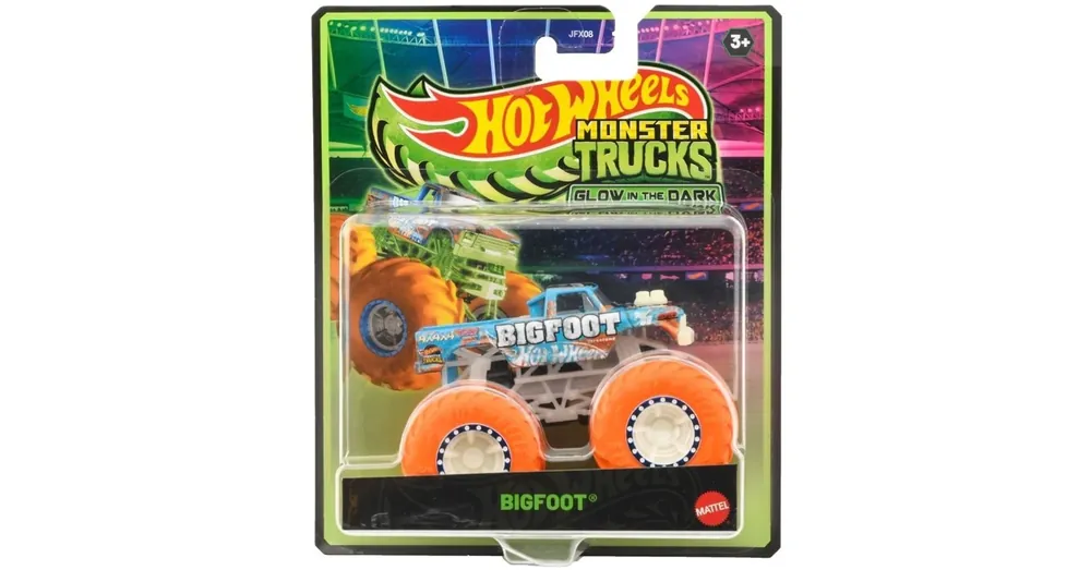 Hot Wheels Monster Trucks Bigfoot sötétben világító kisautó 1/64 – Mattel Utolsó esély