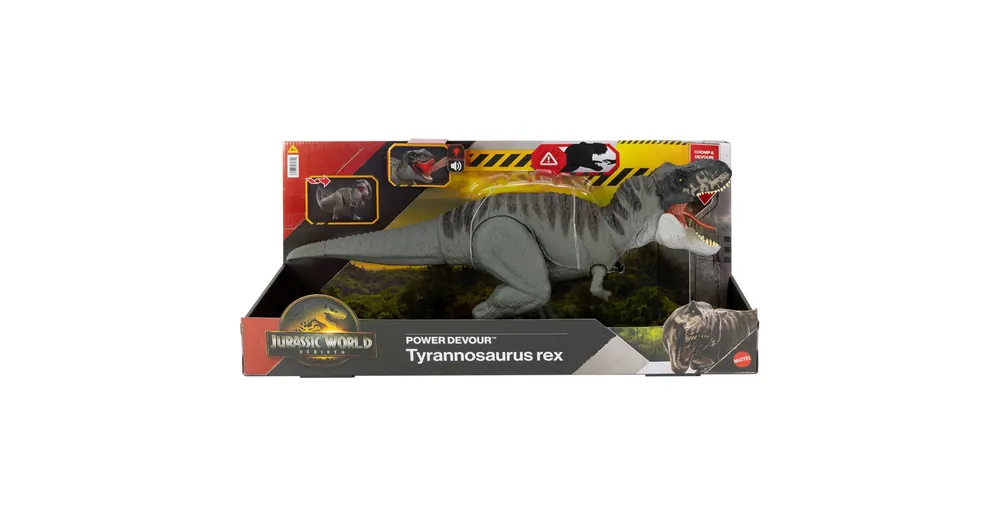 Jurassic World Újjászületés – Power Devour Tyrannosaurus Rex – Mattel Legkelendőbb