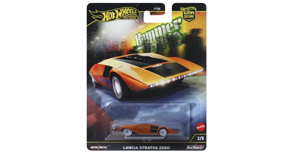 Hot Wheels Autó Cool-túra kisautó Lancia Stratos Zero 1/64 – Mattel Gyors szállítás